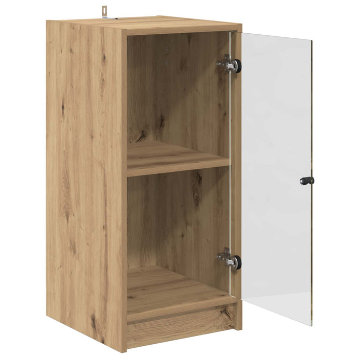 Bufet stejar artizanal 35 x 37 x 76 cm Lemn compozit - WALTI WALTI
