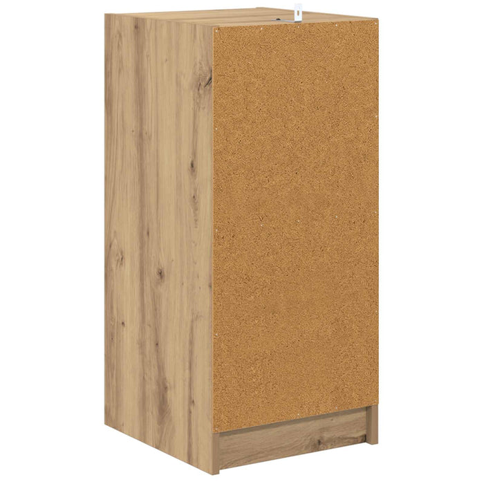 Bufet stejar artizanal 35 x 37 x 76 cm Lemn compozit - WALTI WALTI