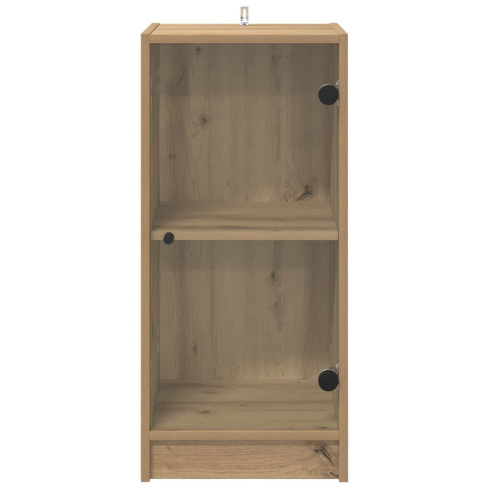 Bufet stejar artizanal 35 x 37 x 76 cm Lemn compozit - WALTI WALTI