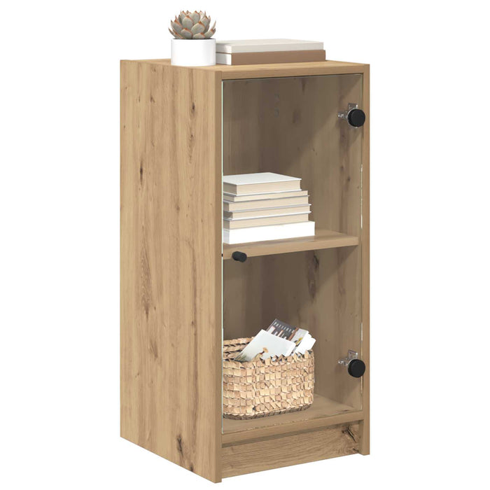 Bufet stejar artizanal 35 x 37 x 76 cm Lemn compozit - WALTI WALTI