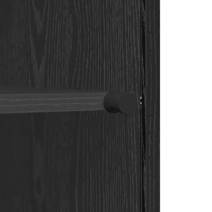 Bufet Stejar negru 35 x 37 x 76 cm Lemn compozit - WALTI WALTI
