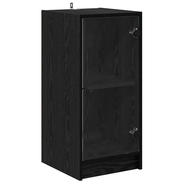 Bufet Stejar negru 35 x 37 x 76 cm Lemn compozit - WALTI WALTI
