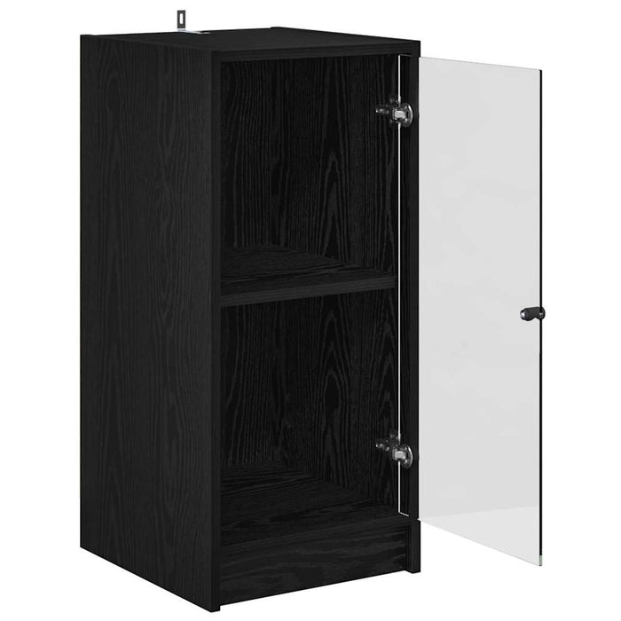 Bufet Stejar negru 35 x 37 x 76 cm Lemn compozit - WALTI WALTI