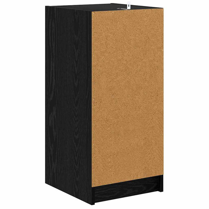 Bufet Stejar negru 35 x 37 x 76 cm Lemn compozit - WALTI WALTI