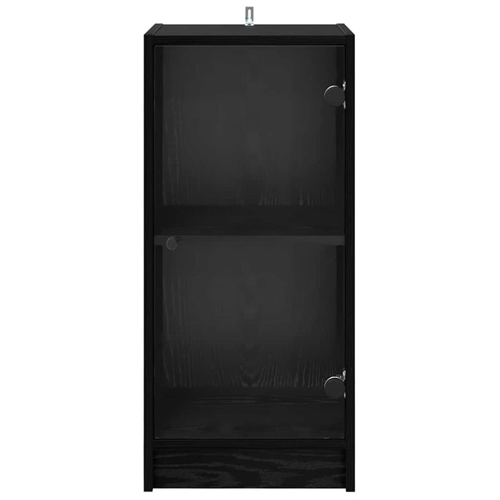 Bufet Stejar negru 35 x 37 x 76 cm Lemn compozit - WALTI WALTI