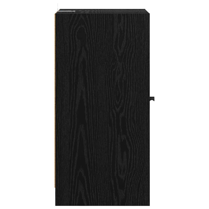 Bufet Stejar negru 35 x 37 x 76 cm Lemn compozit - WALTI WALTI