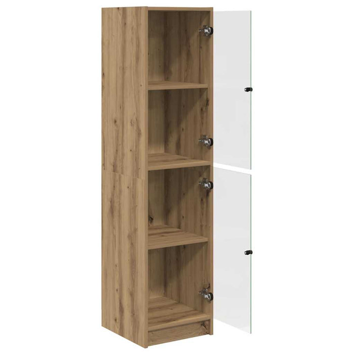 Bufet Stejar Artizanal 35 x 37 x 142 cm Lemn compozit - WALTI WALTI