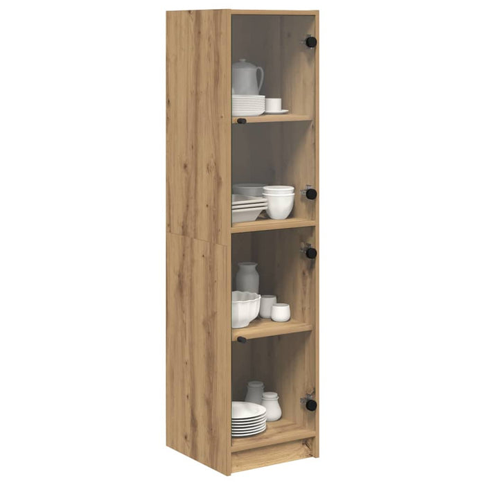 Bufet Stejar Artizanal 35 x 37 x 142 cm Lemn compozit - WALTI WALTI