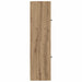 Bufet Stejar Artizanal 35 x 37 x 142 cm Lemn compozit - WALTI WALTI