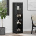 Bufet Stejar Negru 35 x 37 x 142 cm Lemn compozit - WALTI WALTI