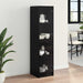 Bufet Stejar Negru 35 x 37 x 142 cm Lemn compozit - WALTI WALTI