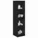 Bufet Stejar Negru 35 x 37 x 142 cm Lemn compozit - WALTI WALTI