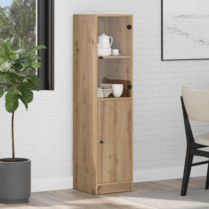 Bufet Stejar Artizanal 35 x 37 x 142 cm Lemn compozit - WALTI WALTI