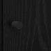Bufet Stejar Negru 35 x 37 x 142 cm Lemn compozit - WALTI WALTI