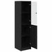 Bufet Stejar Negru 35 x 37 x 142 cm Lemn compozit - WALTI WALTI