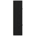 Bufet Stejar Negru 35 x 37 x 142 cm Lemn compozit - WALTI WALTI