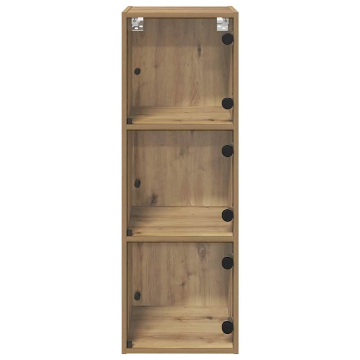 Dulap de perete Stejar Artizanal 35 x 37 x 102 cm Lemn compozit - WALTI WALTI