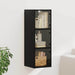 Dulap de perete Stejar Negru 35 x 37 x 102 cm Lemn compozit - WALTI WALTI