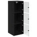 Dulap de perete Stejar Negru 35 x 37 x 102 cm Lemn compozit - WALTI WALTI