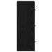 Dulap de perete Stejar Negru 35 x 37 x 102 cm Lemn compozit - WALTI WALTI