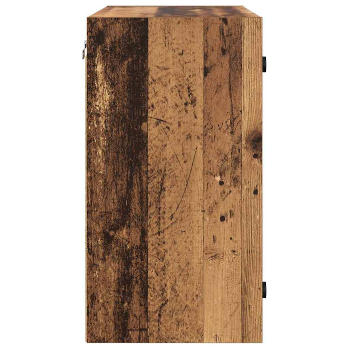 Dulap de perete Lemn Vechi 68 x 37 x 68,5 cm Lemn compozit - WALTI WALTI