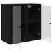 Dulap de perete Stejar Negru 68 x 37 x 68,5 cm Lemn compozit - WALTI WALTI
