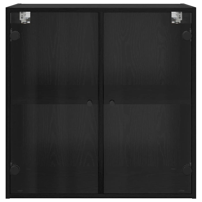 Dulap de perete Stejar Negru 68 x 37 x 68,5 cm Lemn compozit - WALTI WALTI