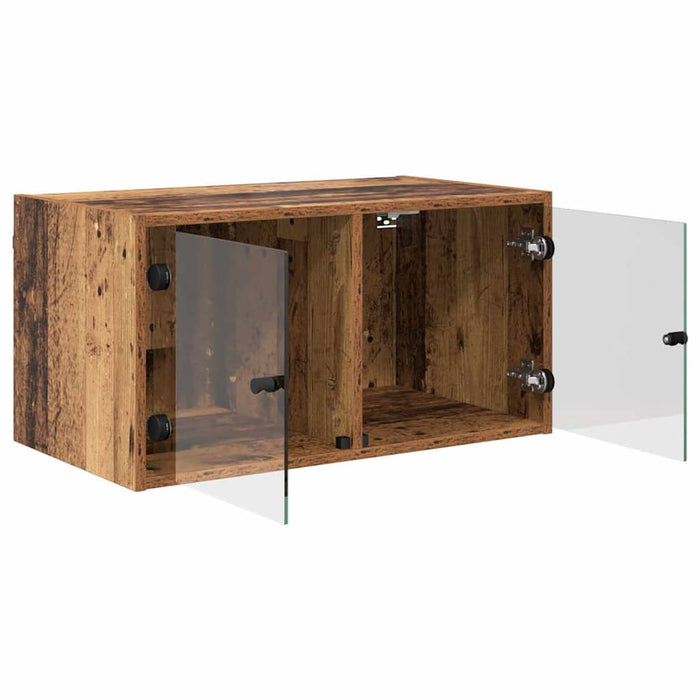 Dulapuri de perete Pe perete 2 pcs Lemn Vechi 68 x 37 x 35 cm - WALTI WALTI