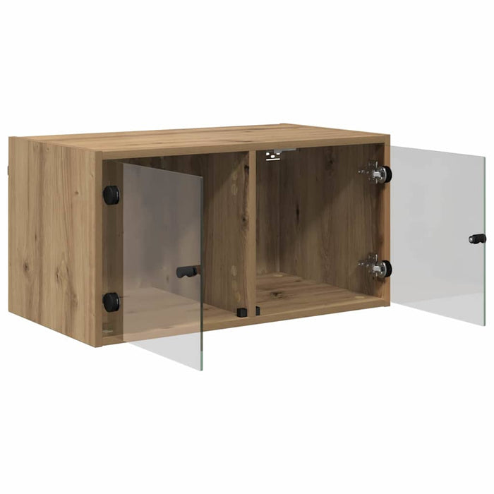 Dulap de perete Stejar Artizanal 68 x 37 x 35 cm Lemn compozit - WALTI WALTI