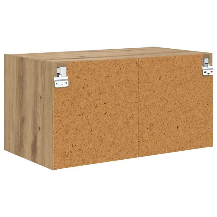 Dulap de perete Stejar Artizanal 68 x 37 x 35 cm Lemn compozit - WALTI WALTI