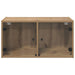 Dulap de perete Stejar Artizanal 68 x 37 x 35 cm Lemn compozit - WALTI WALTI