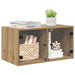Dulap de perete Stejar Artizanal 68 x 37 x 35 cm Lemn compozit - WALTI WALTI