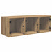 Dulap de perete Stejar Artizanal 102 x 37 x 35 cm Lemn compozit - WALTI WALTI