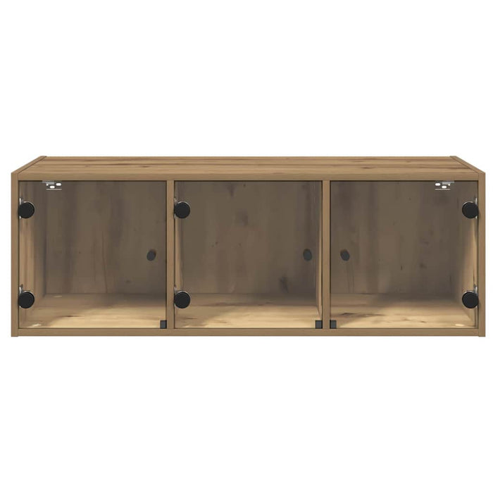 Dulap de perete Stejar Artizanal 102 x 37 x 35 cm Lemn compozit - WALTI WALTI