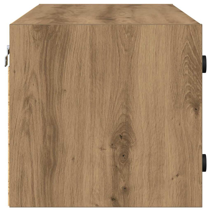 Dulap de perete Stejar Artizanal 102 x 37 x 35 cm Lemn compozit - WALTI WALTI