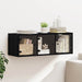 Dulap de perete Stejar Negru 102 x 37 x 35 cm Lemn compozit - WALTI WALTI