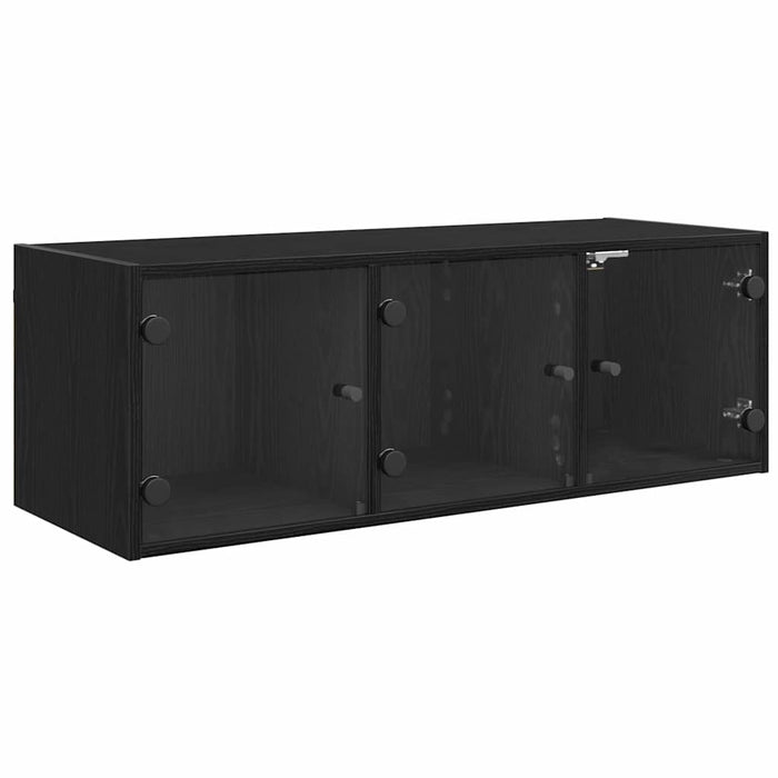 Dulap de perete Stejar Negru 102 x 37 x 35 cm Lemn compozit - WALTI WALTI