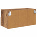 Dulap TV de perete Lemn Vechi 60 x 30 x 30 cm Lemn compozit - WALTI WALTI