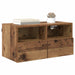 Dulap TV de perete Lemn Vechi 60 x 30 x 30 cm Lemn compozit - WALTI WALTI