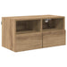 Dulap TV de perete Pe perete Stejar Artizanal 60 x 30 x 30 cm - WALTI WALTI