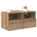 Dulap TV de perete Pe perete Stejar Artizanal 60 x 30 x 30 cm - WALTI WALTI