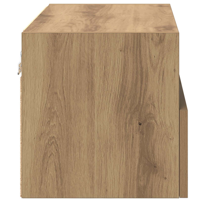 Dulap TV de perete Pe perete Stejar Artizanal 60 x 30 x 30 cm - WALTI WALTI
