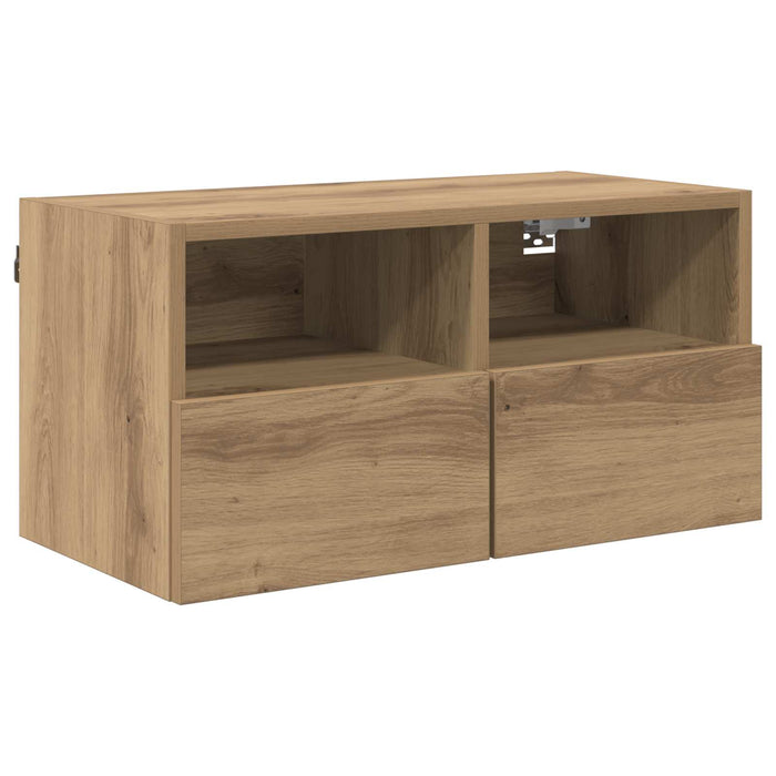 Dulapuri pentru TV 2 pcs Stejar Artizanal 60 x 30 x 30 cm - WALTI WALTI