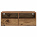 Dulap TV de perete Lemn Vechi 80 x 30 x 30 cm Lemn compozit - WALTI WALTI