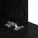 Dulap TV de perete Stejar Negru 80 x 30 x 30 cm Lemn compozit - WALTI WALTI