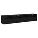 Dulapuri pentru TV Pe perete 2 pcs Stejar Negru 80 x 30 x 30 cm - WALTI WALTI
