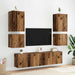 Dulap TV de perete Lemn Vechi 40,5x30x40cm Lemn compozit - WALTI WALTI