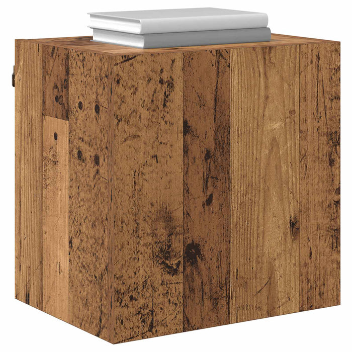 Dulap TV de perete Lemn Vechi 40,5x30x40cm Lemn compozit - WALTI WALTI