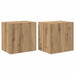 Dulapuri pentru TV 2 pcs Stejar Artizanal 40,5x30x40cm - WALTI WALTI