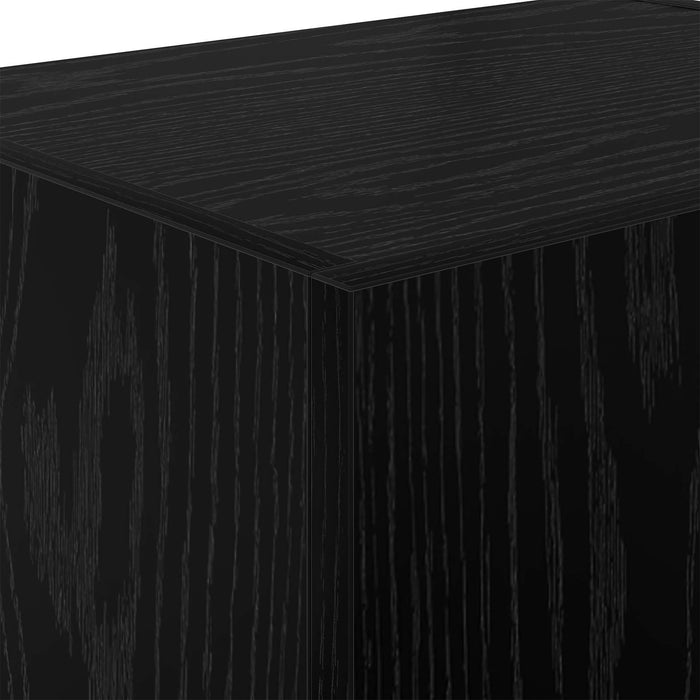 Dulapuri pentru TV Pe perete 2 pcs Stejar Negru 40,5x30x40cm - WALTI WALTI